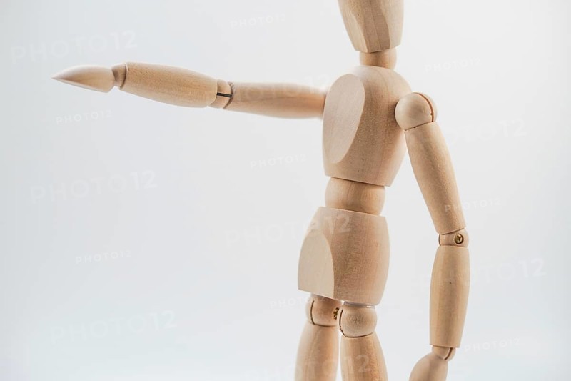 Image of a wooden doll. Shooting Location: Yokohama-city kanagawa prefecture