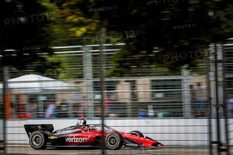 WILL POWER (12) of Toowoomba, Australia runs through the streets during the Honda Indy Toronto in Toronto, ON, CAN