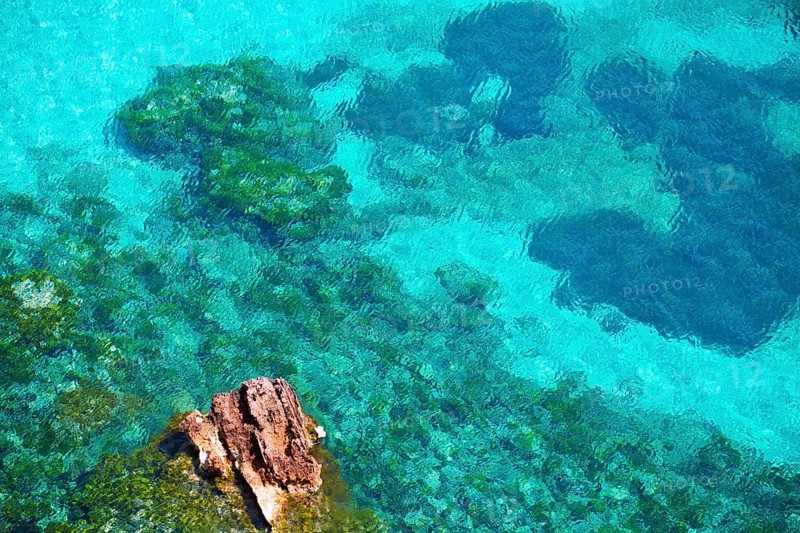 Cala Macarella Menorca turquoise Mediterranean sea in Balearic islands