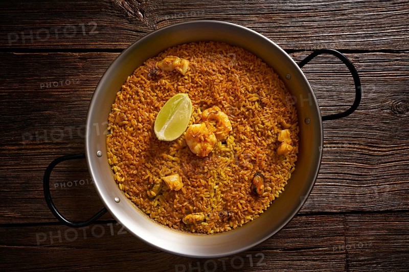 Senyoret rice Paella recipe for two from Valencia Spain