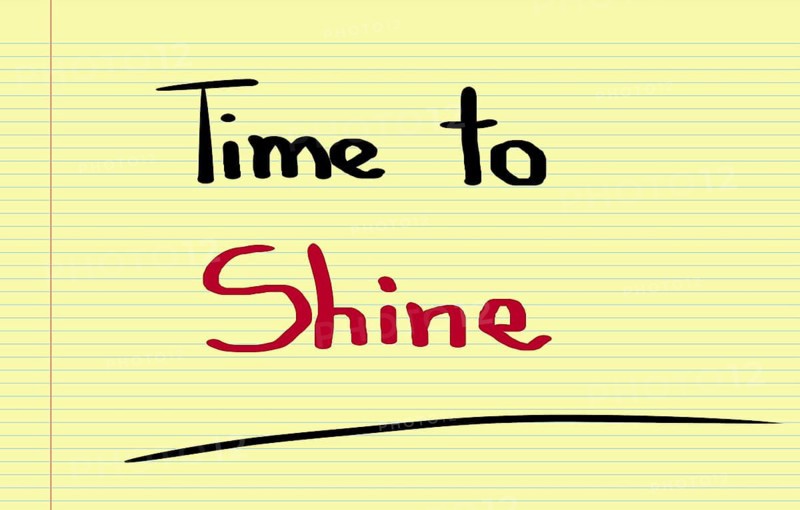 Time To Shine Concept