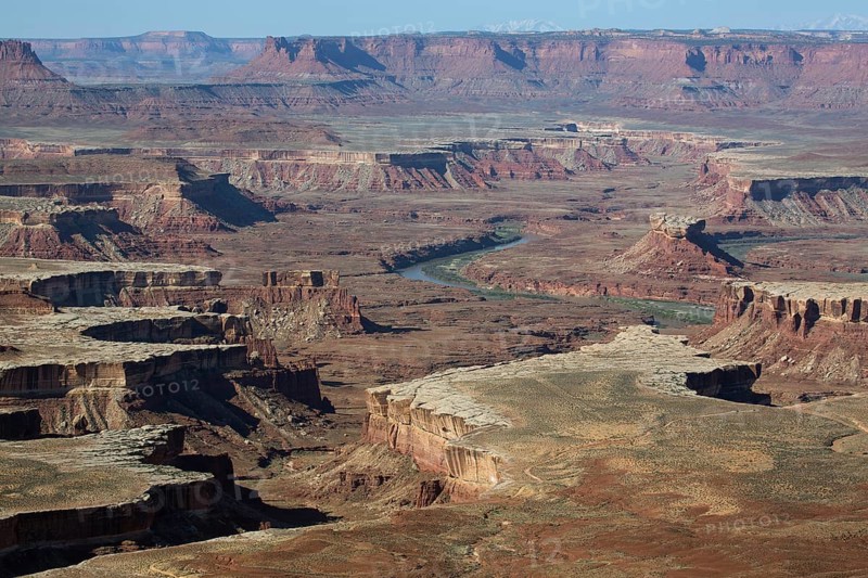 Green river overlook, Canyonlands National Park, Utah, USA, North America