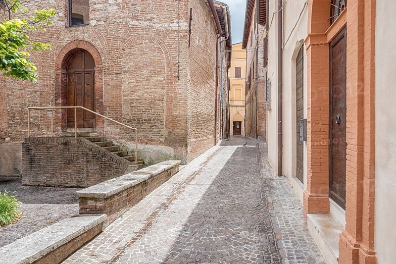 An image of a scenery in Fabriano Italy Marche