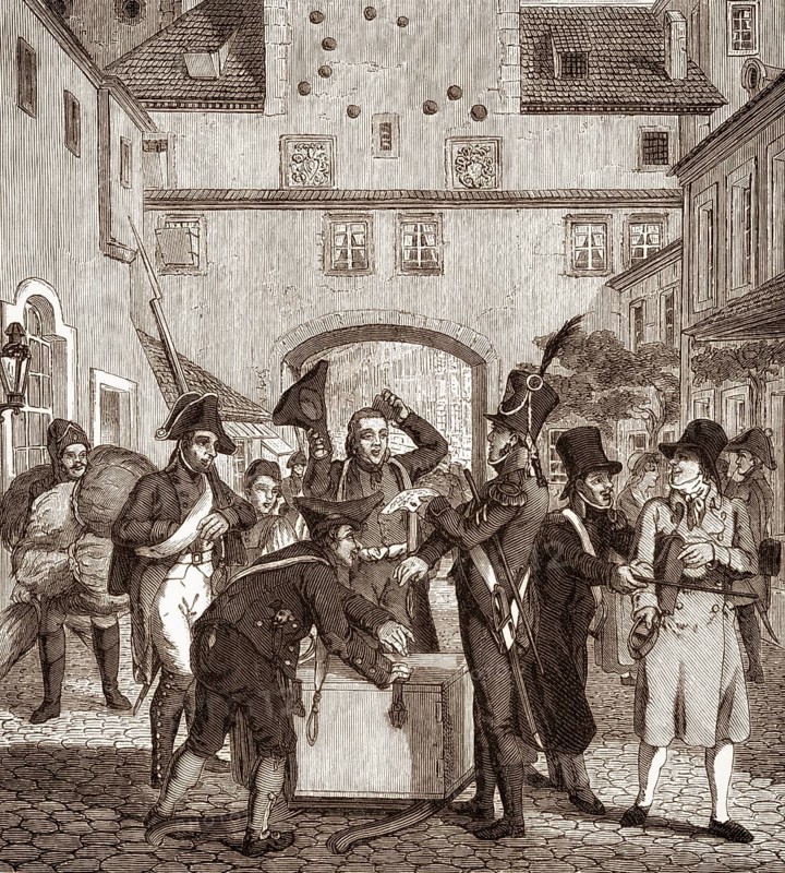 The embargo against British trade at Leipzig, Germany, the Continental System or Continental Blockade, The Berlin Decree, 1806, Europe