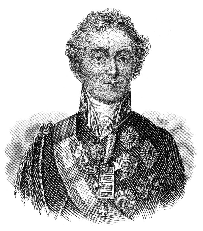Portrait of Arthur Wellesley, 1st Duke of Wellington, 1769 - 1852, field marshal and a British military leader, foreign minister and prime minister, Portrait von Arthur Wellesley, 1. Duke of Wellington, 1769 - 1852, Feldmarschall und britischer Militärführer, Außenminister, Premierminister