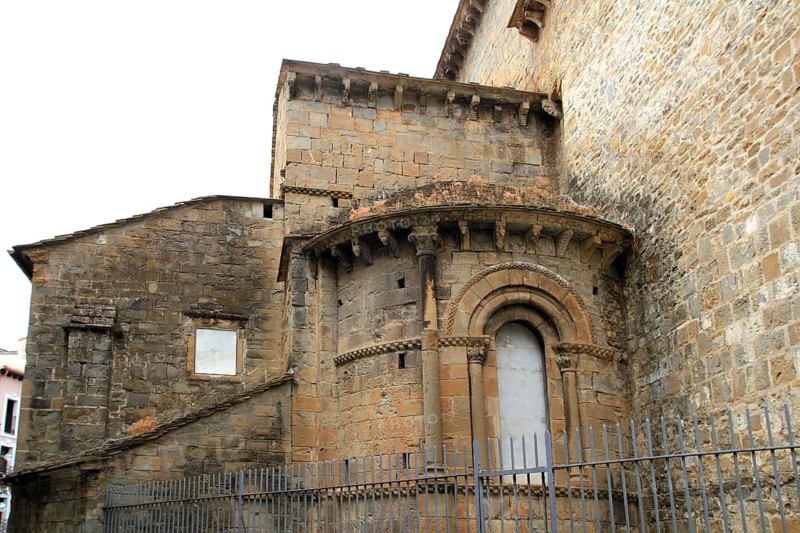 Jaca romanesque cathedral church Pyrenees spain Huesca Aragon