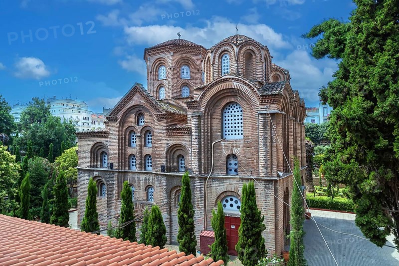 Church of Panagia Chalkeon is an 11th-century Byzantine church in Thessaloniki, Greece, Europe