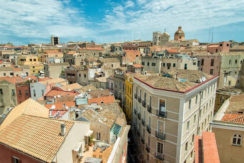 Old town of Cagliari