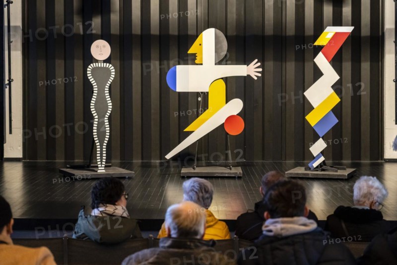 Theater-assembly hall, bauhaus school, Main building, Dessau, Federal Republic of Germany