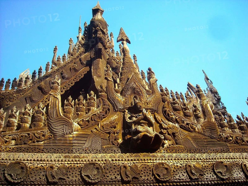 A temple in burma