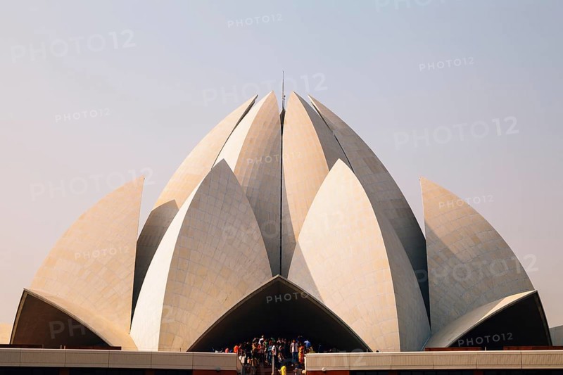 Lotus temple in Delhi, India, Asia