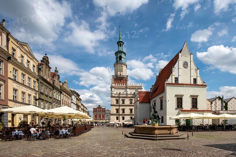 Poznan/Poznan, Old Market Square with Old Town Hall