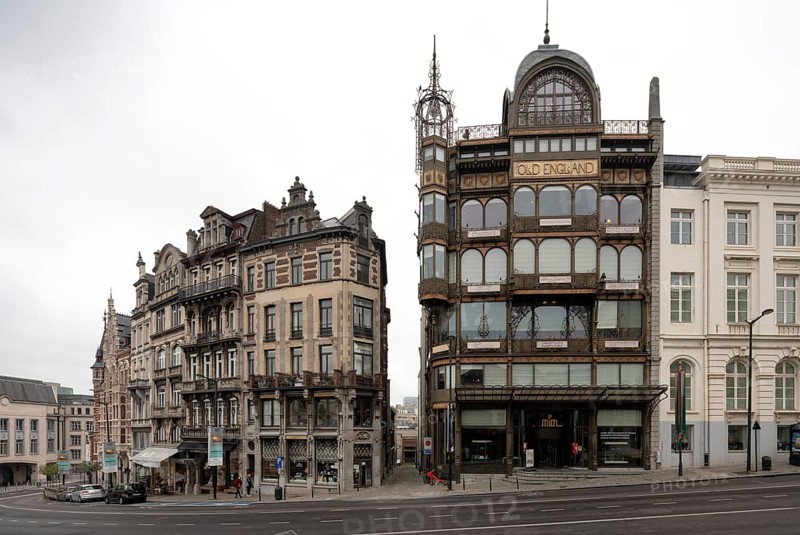 Brussels, Bruxelles, Museum of Musical Instruments (Muziekinstrumentenmuseum, French: Musée des instruments de musique, abbreviated mim) in the former Old England department stores', built in 1899 in the Art Nouveau style by Paul Saintenoy