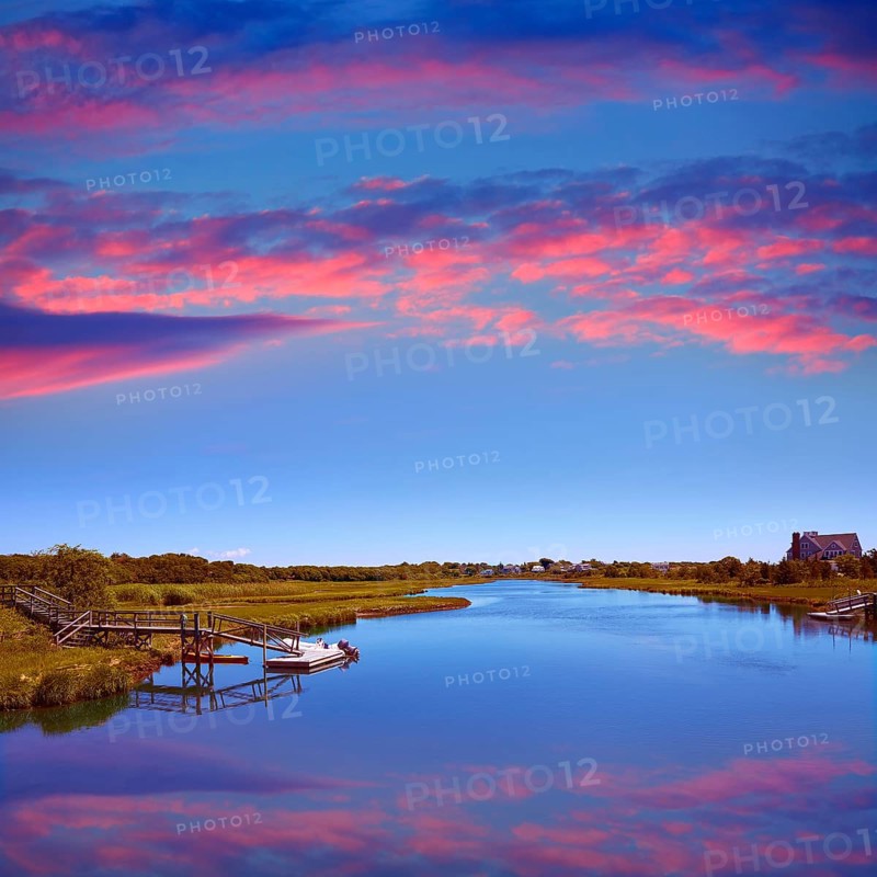 Cape Cod Bumps river near Craigville Beach Massachusetts USA