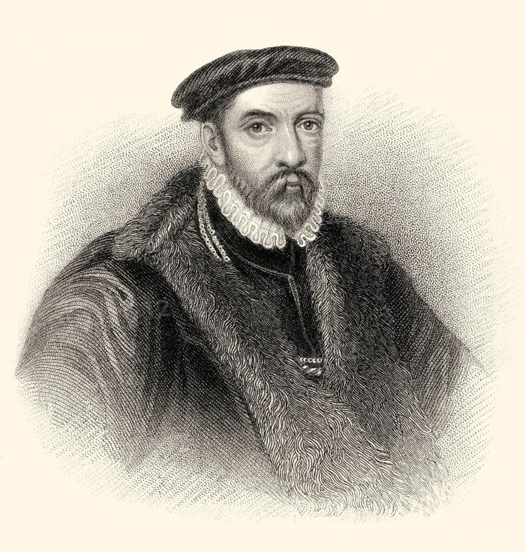 Sir Nicholas Bacon, 1510-1579, an English politician during the reign of Queen Elizabeth I of England, Great Britain