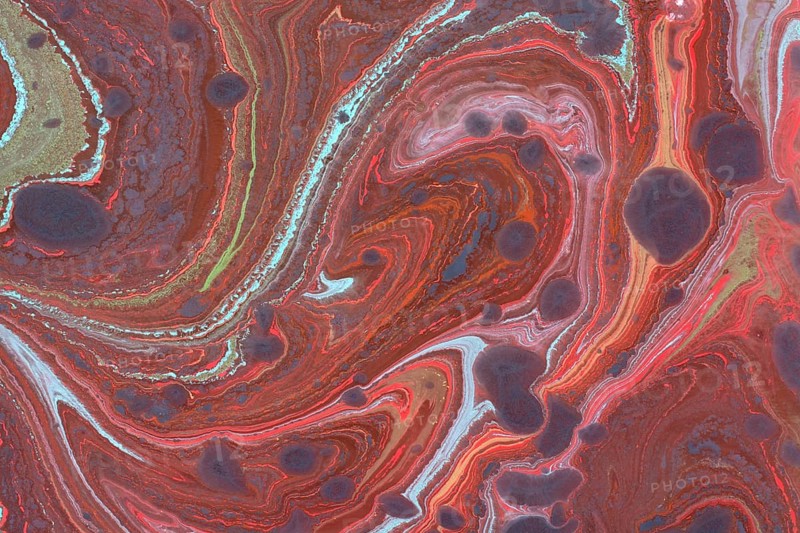 Ebru marble effect pattern design for print