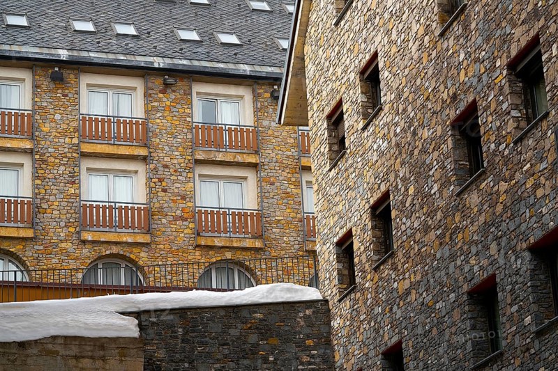 Pas de la Casa ski village of Andorra in Grandvalira sector