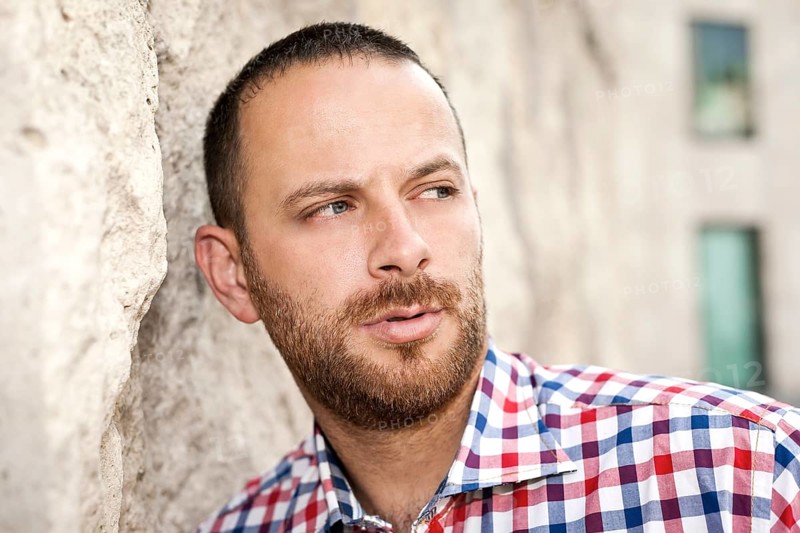 An image of a handsome man with a beard