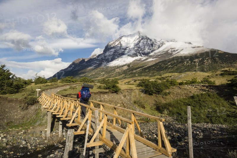 Trekking W, Parque nacional Torres del Paine, Sistema Nacional de Áreas Silvestres Protegidas del Estado de Chile.Patagonia, República de Chile, América del Sur