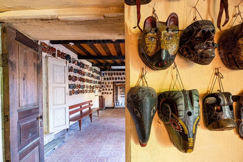 House museum of Pascual Abaj, hill Turkaj, Chichicastenango, Quiché, Guatemala, Central America