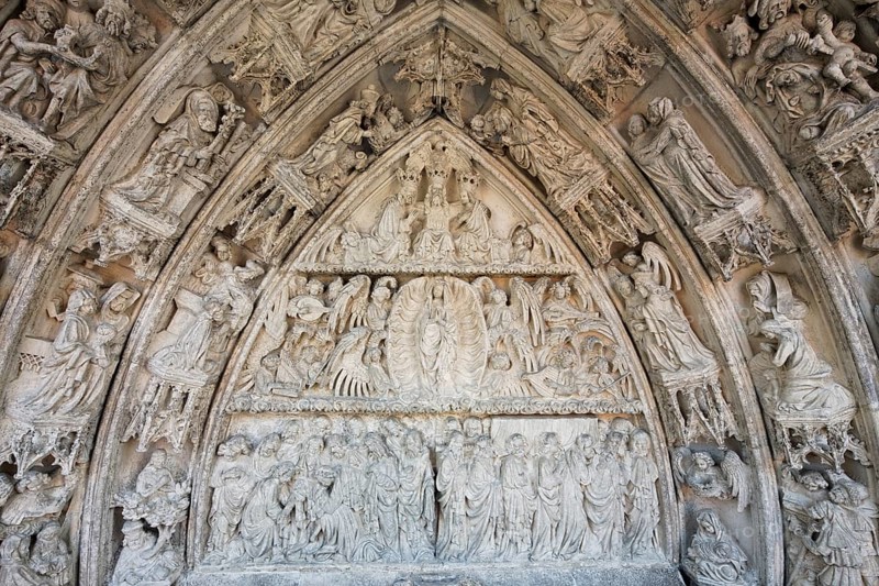 Main portal, tympanum, St., Saint, Saint