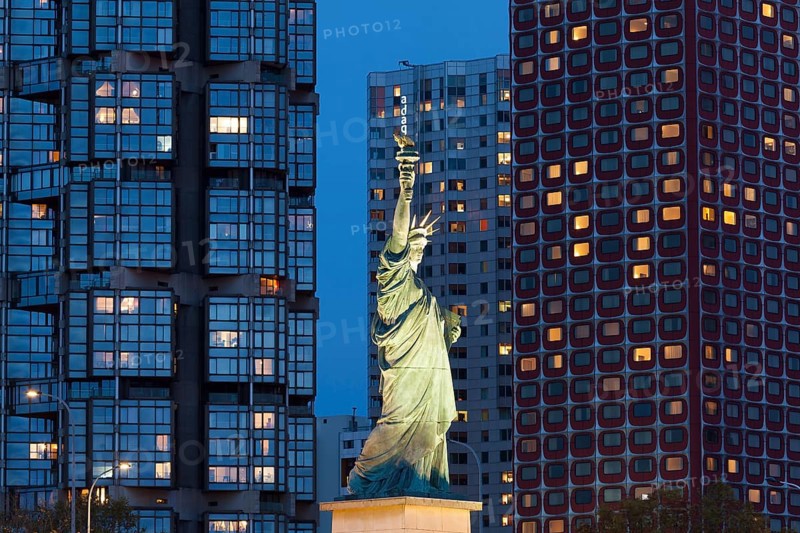 The statue of Liberty, Paris, France, Europe