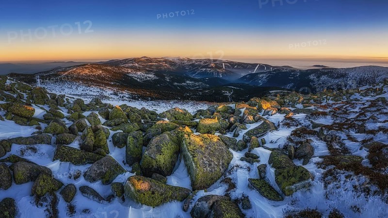 Beautiful Czech unspoilt nature, a wonderful destination for vacation and relaxation in Krkonose