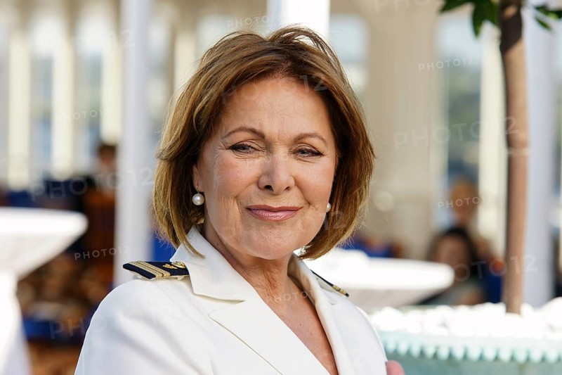 Heide Keller - 30 years of Das Traumschiff Photo session on the MS Deutschland for the anniversary episode on 20 August 2011, Hamburg, Germany, Europe
