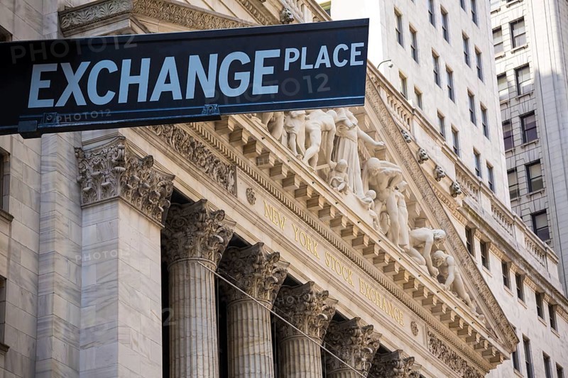 Wall Street St New York Stock Exchange Manhattan US