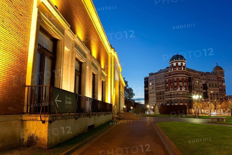 Euskadi square, Bilbao, Bizkaia, Basque Country, Spain, Europe