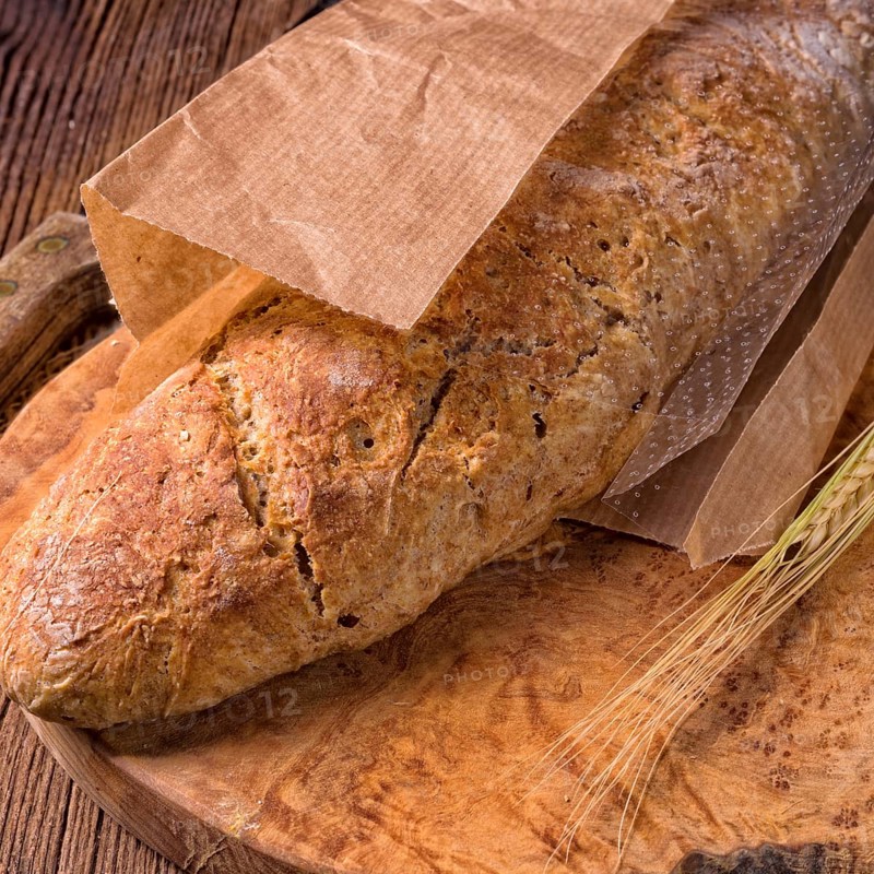 Homemade baguette