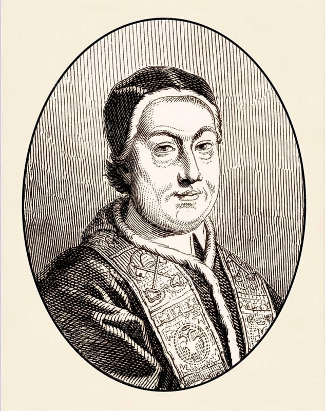 Pope Pius VI, 25 December 1717 – 29 August 1799, reigned as Pope from 15 February 1775 to his death