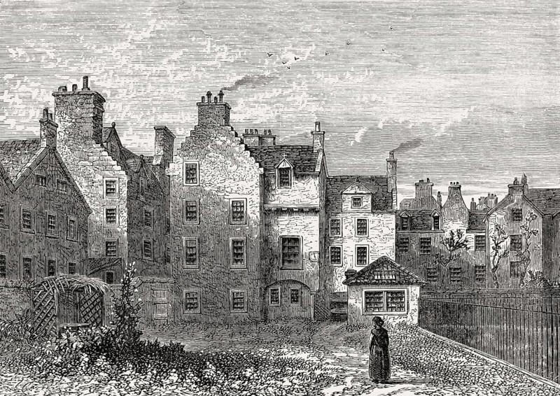The Earl of Selkirk's House, Hyndford Close, Edinburgh, Scotland, 19th century