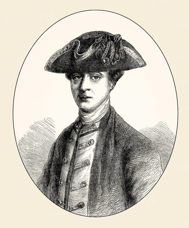 Admiral of the Fleet Richard Howe, 1st Earl Howe, 1726-1799, a British naval officer