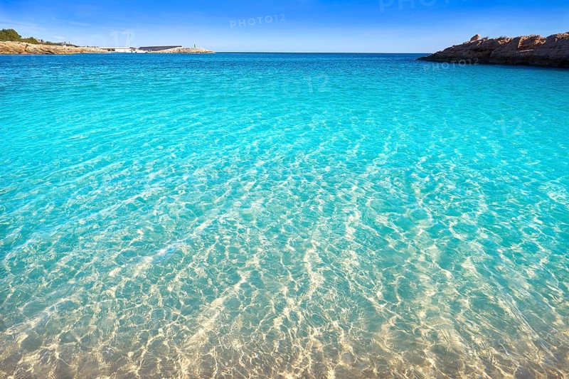 Ametlla de mar Cala Sant Jordi beach in Costa dorada of Tarragona Catalonia L'ametlla