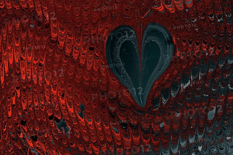 Ebru marble conch effect surface pattern design for print