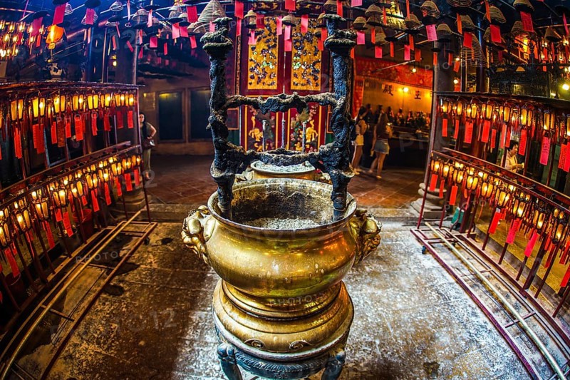 Hong Kong Man Mo Temple. Shooting Location: Hong Kong Special Administrative Region