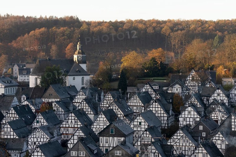 Freudenberg, the old town centre built entirely in half-timbered construction