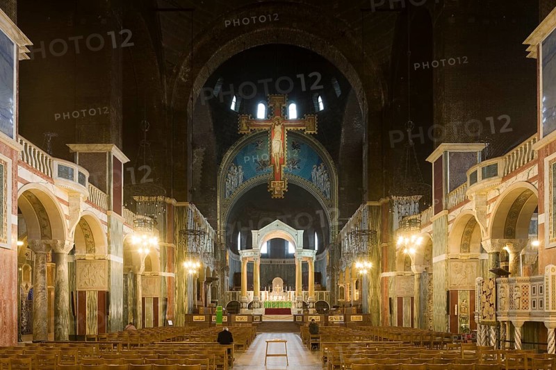 London, Westminster Cathedral, built between 1895 and 1903 by John Francis Bentley