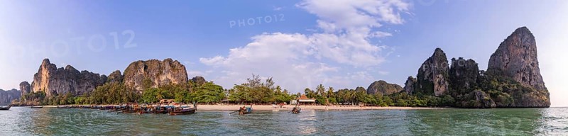A panorama picture of Railay Beach West