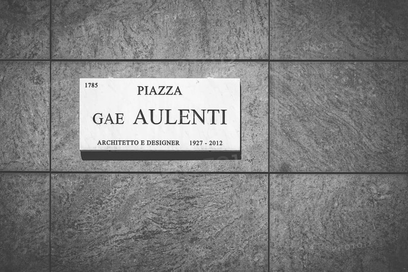 Piazza Gae Aulenti square in Milan, ITALY - June 2, 2019