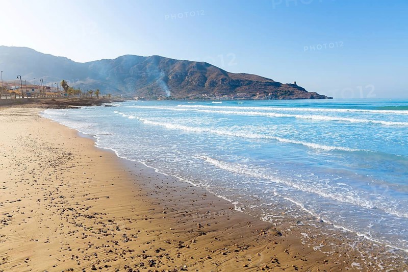 La Azohia beach Murcia in Mediterranean sea Spain