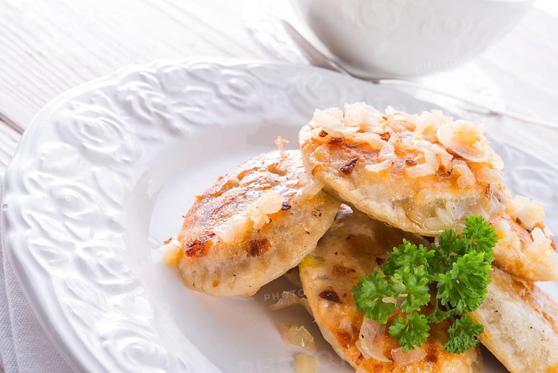 Pierogi with meat