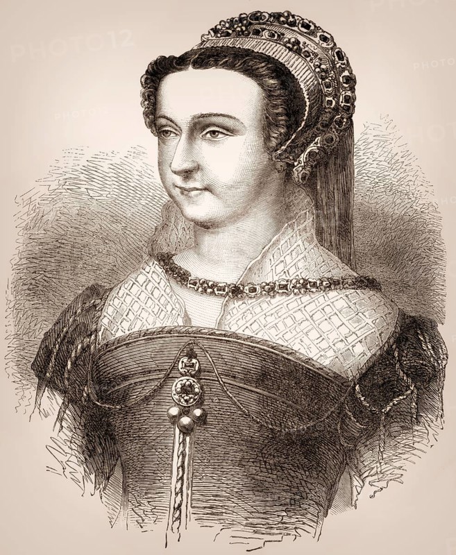 Anne Oston, the alleged mistress of Pope Sixtus V