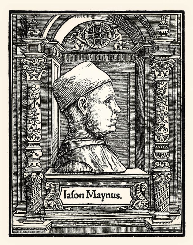 Portrait of Giasone dal Maino, 1435-1519, Professor of law at the universities of Pavia and Pisa