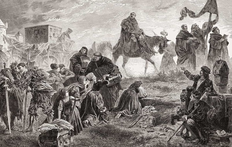 Johann Tetzel, a German Catholic Dominican friar