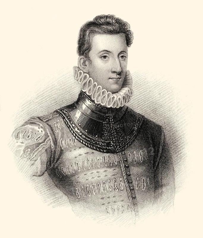 Sir Philip Sidney, 1554-1586, englischer Dichter, Höfling, Gelehrter und Soldat