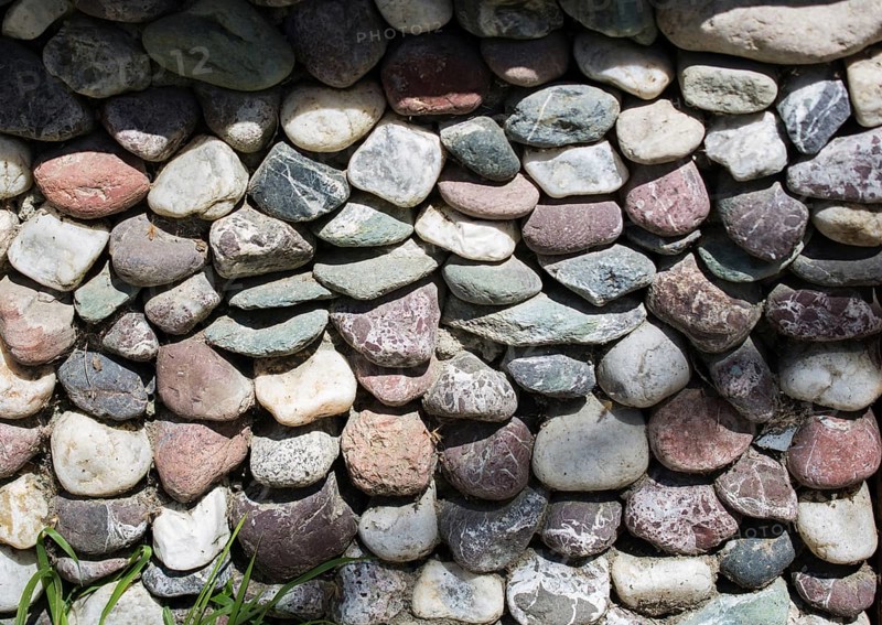 Background texture consist of full of little pebbles