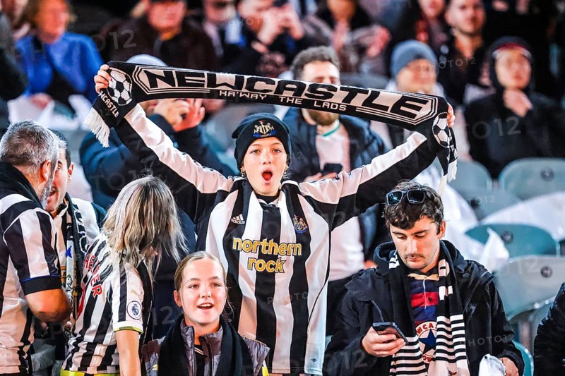 MELBOURNE, AUSTRALIA, MAY 22: Fans before Tottenham Hotspur play Newcastle United during the Global Football Week at The Melbourne Cricket Ground on May 22, 2024 in Melbourne, Australia, Oceania