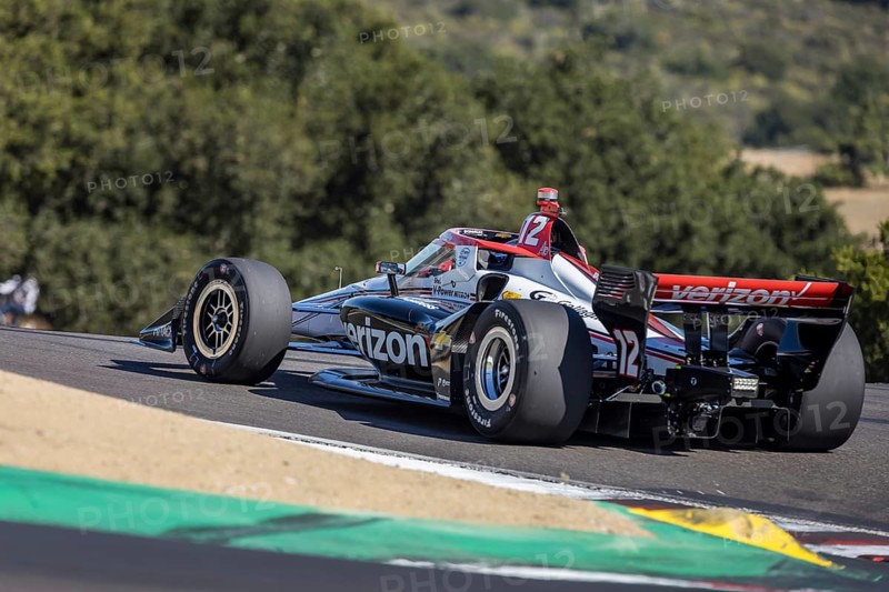 WILL POWER (12) of Toowoomba, Australia practices for the Firestone Grand Prix of Monterey at WeatherTech Raceway Laguna Seca in Salinas, CA